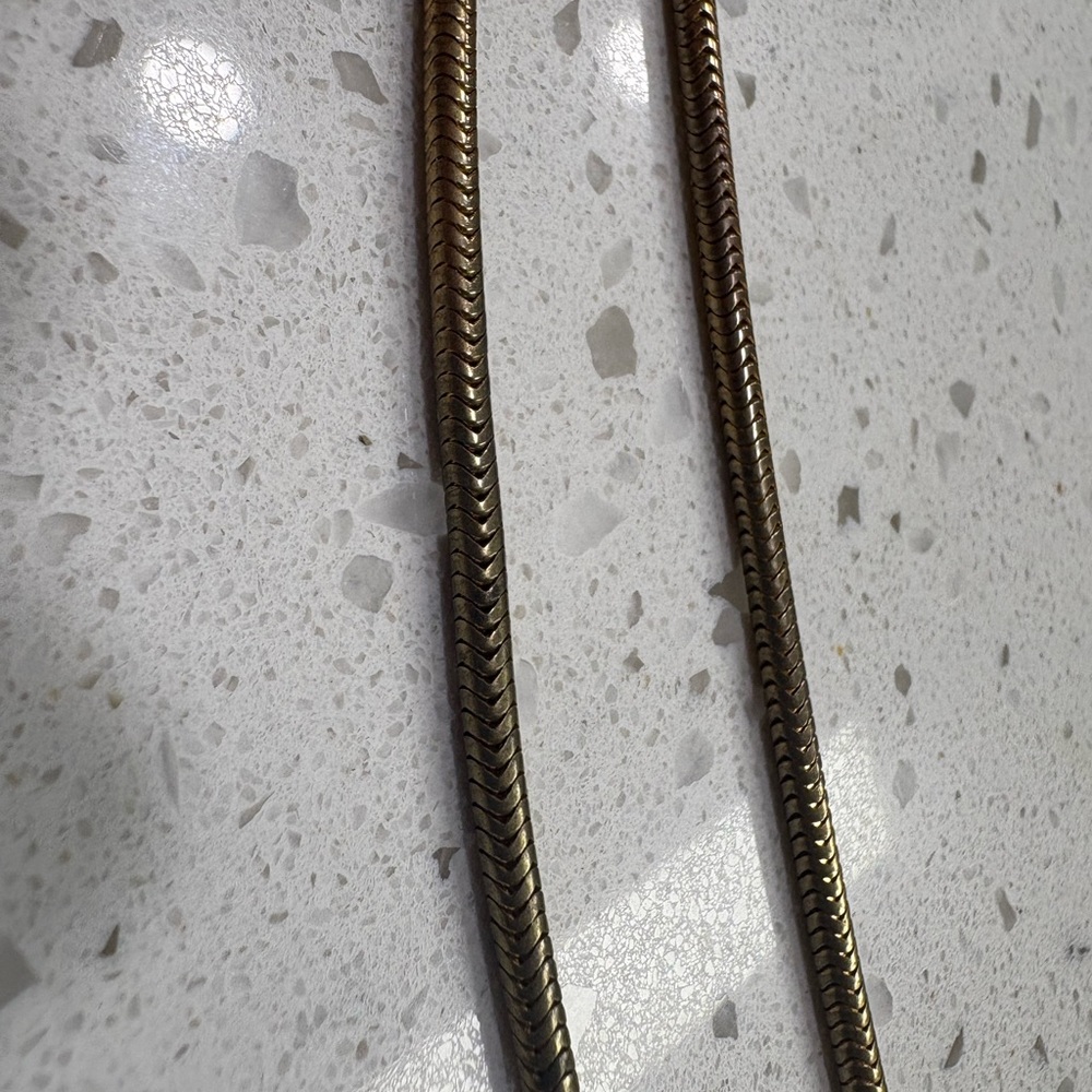 Vintage Gold Double Rope Curtain Brooch - Picture 9 of 9